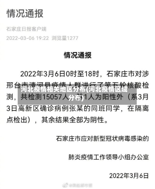河北疫情相关地区分布(河北疫情区域分布)-第1张图片