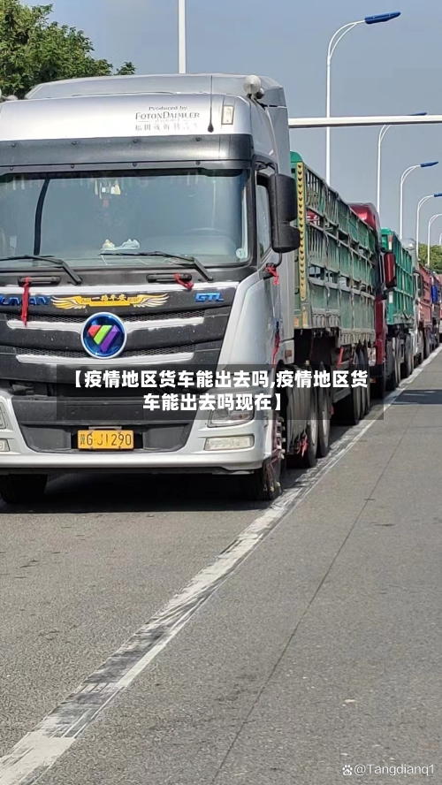 【疫情地区货车能出去吗,疫情地区货车能出去吗现在】-第2张图片