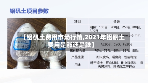 【铝矾土费用市场行情,2021年铝矾土费用是涨还是跌】-第2张图片