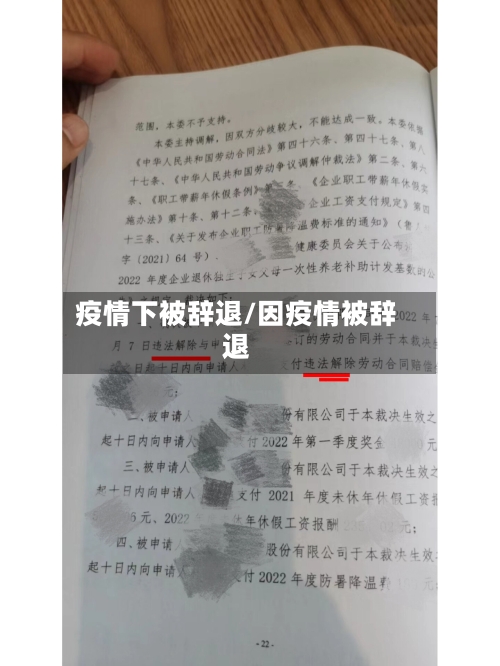 疫情下被辞退/因疫情被辞退-第2张图片