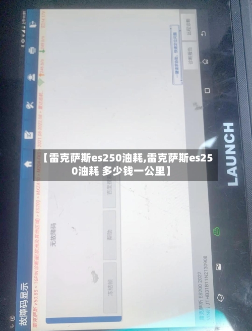 【雷克萨斯es250油耗,雷克萨斯es250油耗 多少钱一公里】-第1张图片