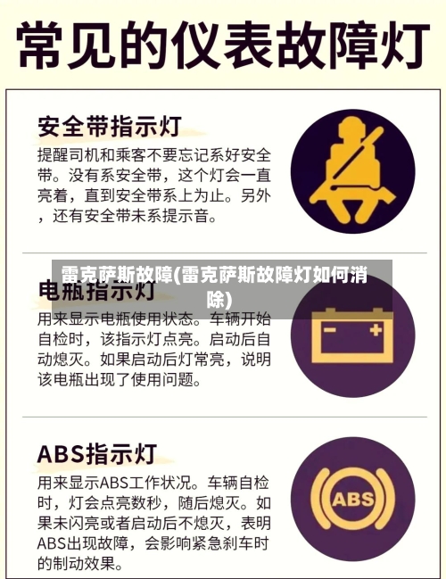 雷克萨斯故障(雷克萨斯故障灯如何消除)-第2张图片