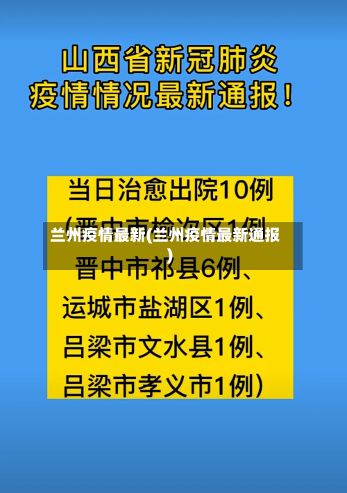 兰州疫情最新(兰州疫情最新通报)-第1张图片