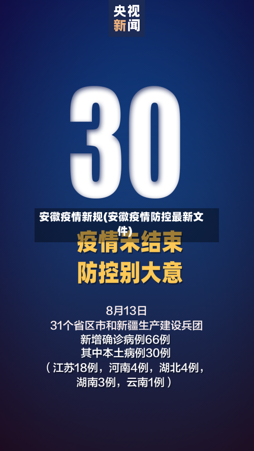 安徽疫情新规(安徽疫情防控最新文件)-第3张图片