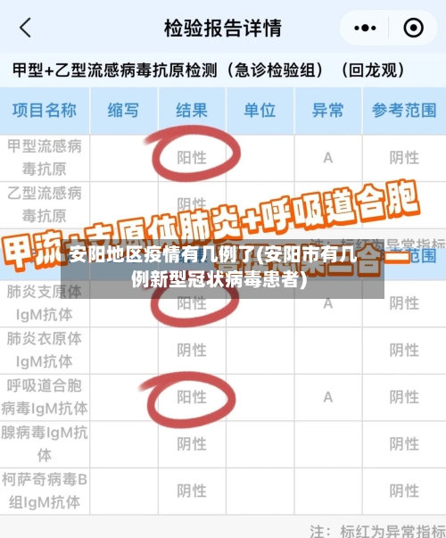 安阳地区疫情有几例了(安阳市有几例新型冠状病毒患者)-第2张图片