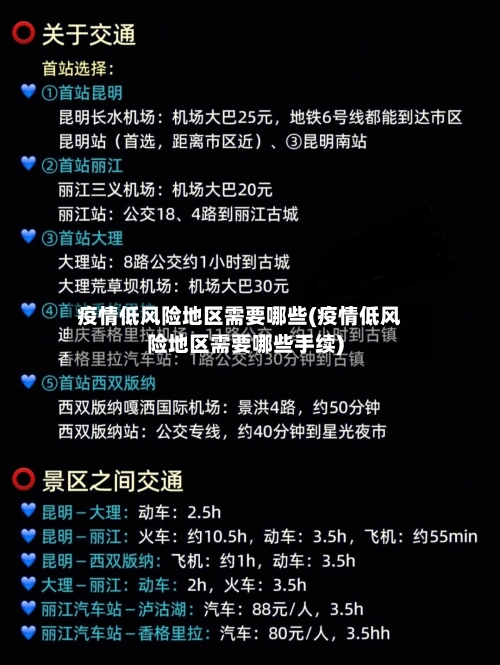 疫情低风险地区需要哪些(疫情低风险地区需要哪些手续)-第3张图片