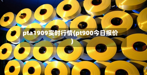 pta1909实时行情(pt900今日报价)-第1张图片