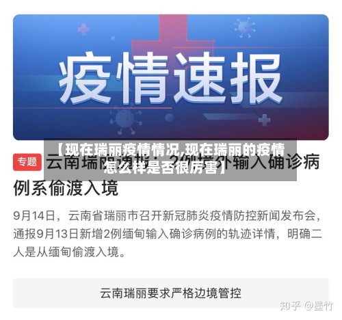 【现在瑞丽疫情情况,现在瑞丽的疫情怎么样是否很厉害】-第1张图片